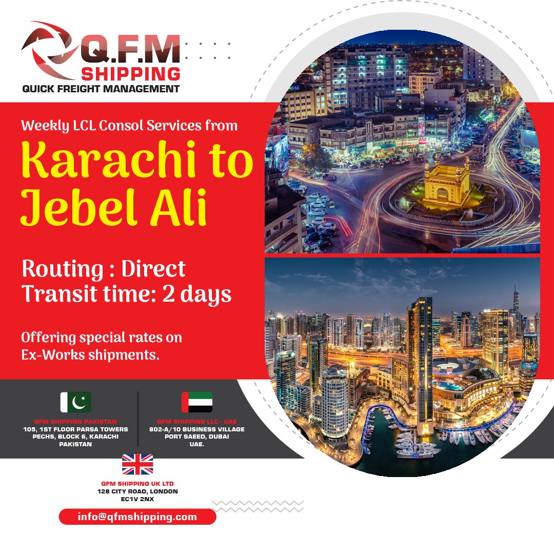 QFM Shipping LCL Cargo