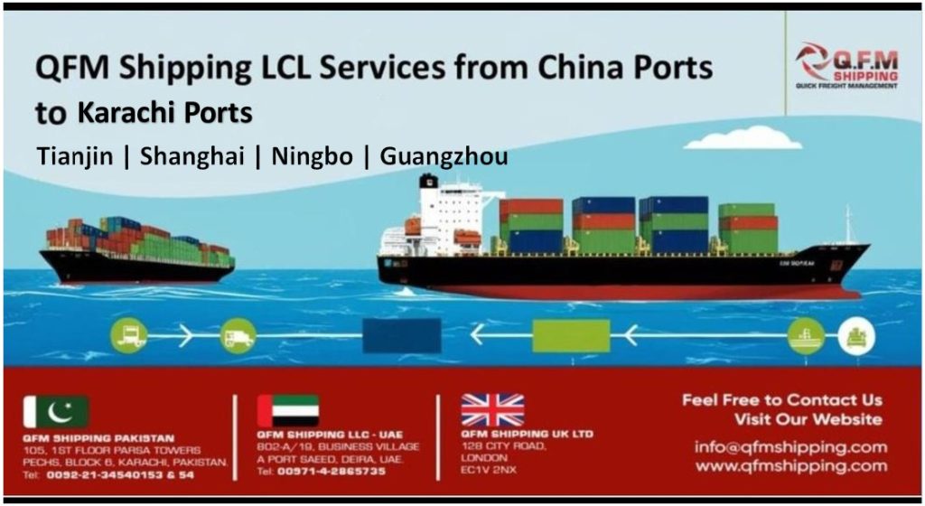 LCL Service China - Pakistan