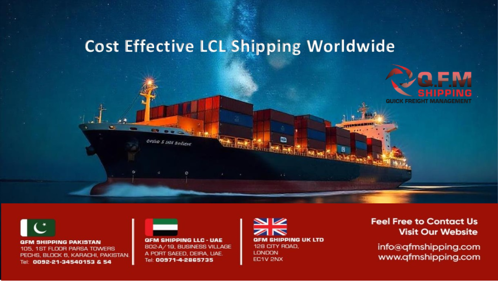 QFM LCL Shipping