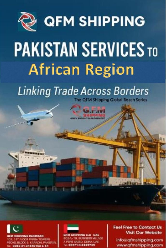 Pakistan To African Region