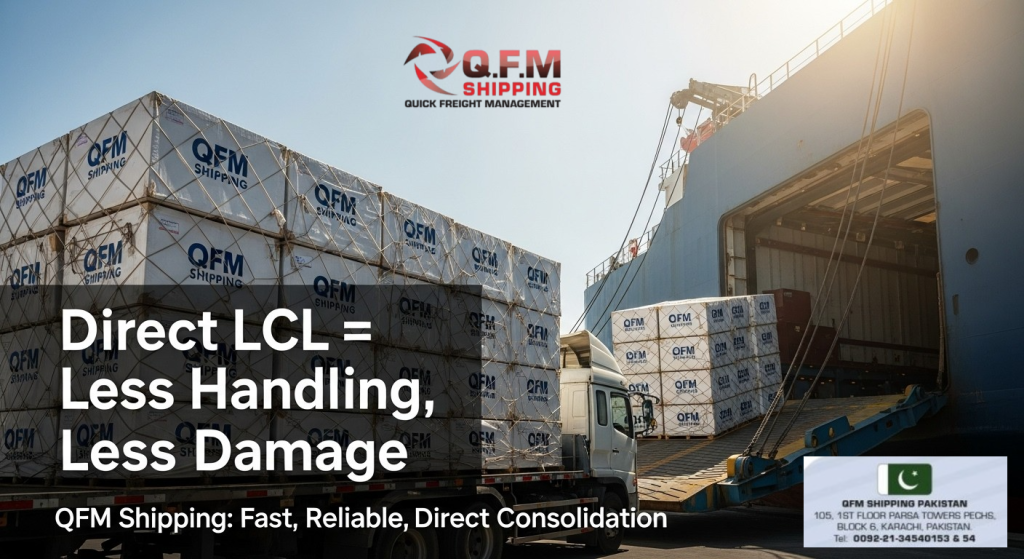 QFM Shipping Direct LCL Consilidation