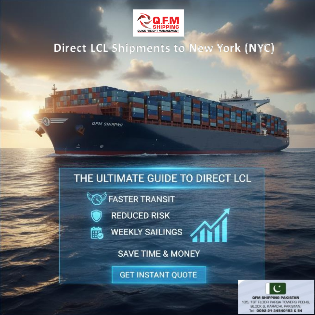 LCL Shipments to New York