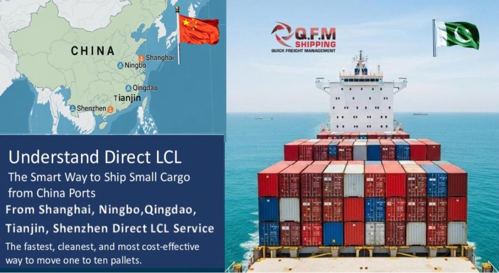 Direct LCL Shipping from China