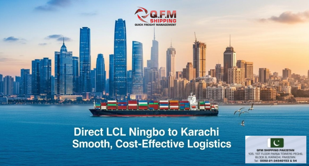 Direct LCL Ningbo to Karachi