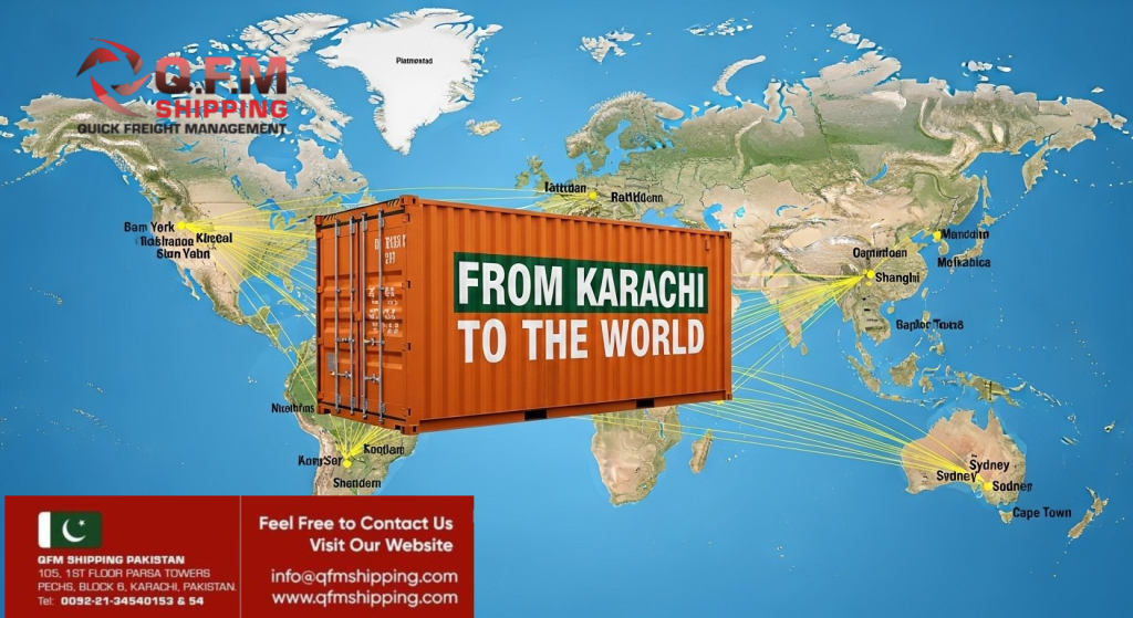 One Container Connects 5 Continents