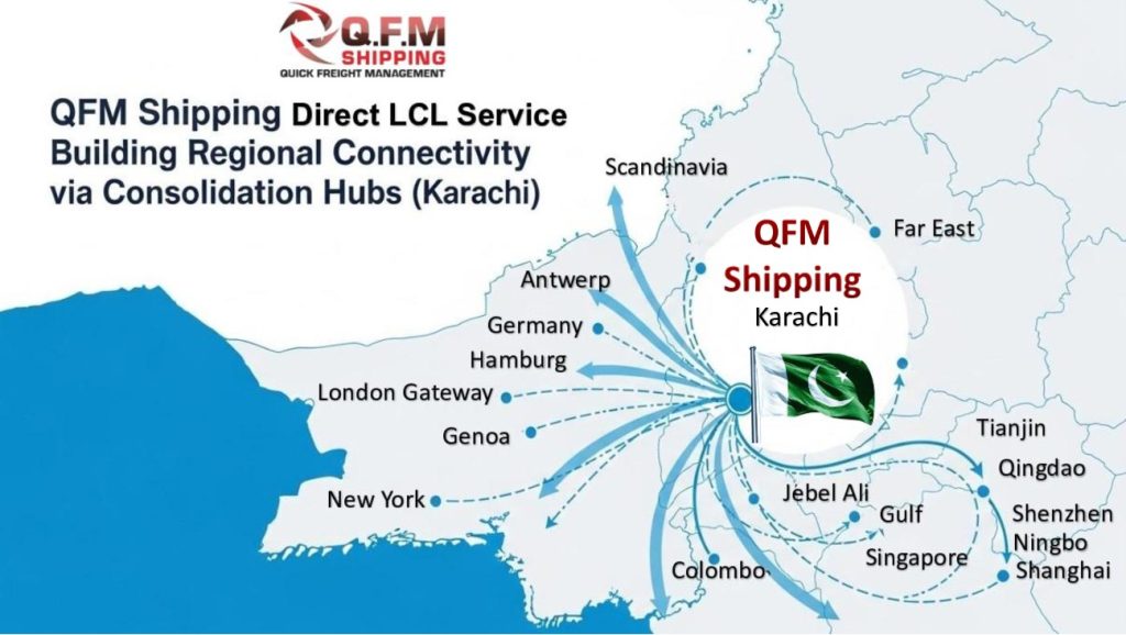 Consolidation Hubs QFM Shipping