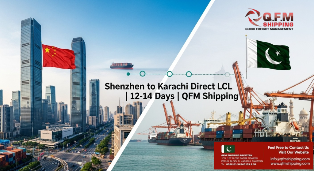 Shenzhen to Karachi LCL