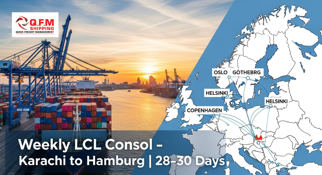 LCL Karachi to Hamburg