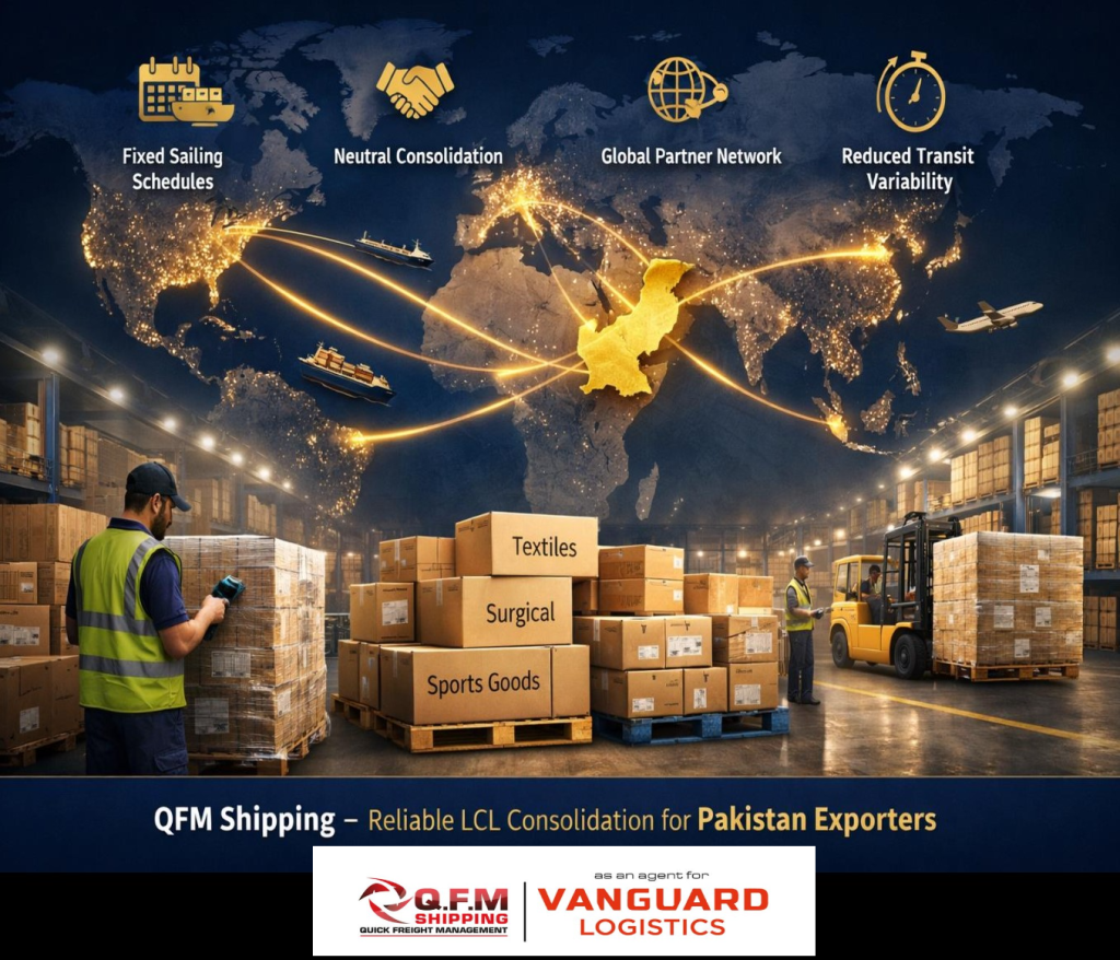 QFM Shipping’s LCL Consolidation