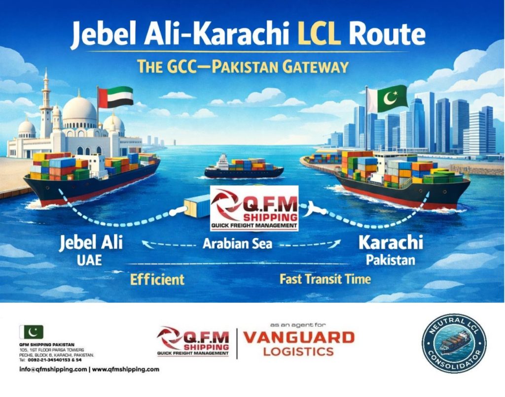 Jebel Ali–Karachi LCL Route
