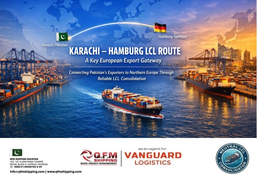 Karachi – Hamburg LCL Route