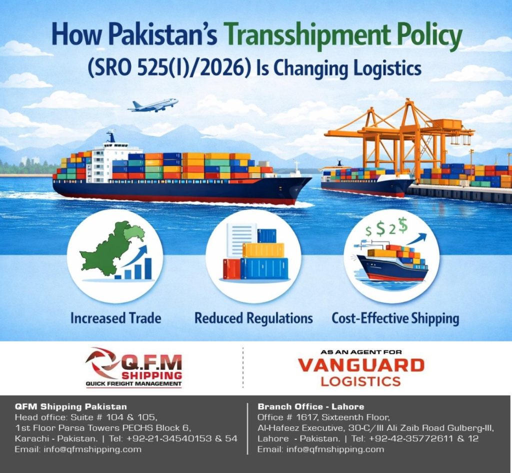 Pakistan transshipment policy 2026