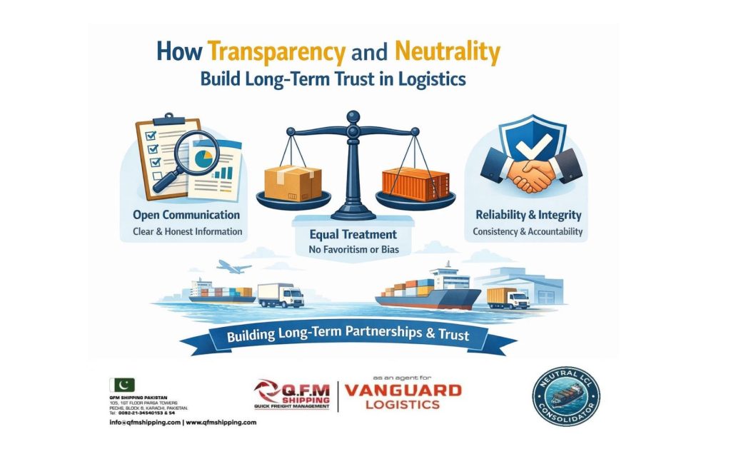 transparency and neutrality in logistics
