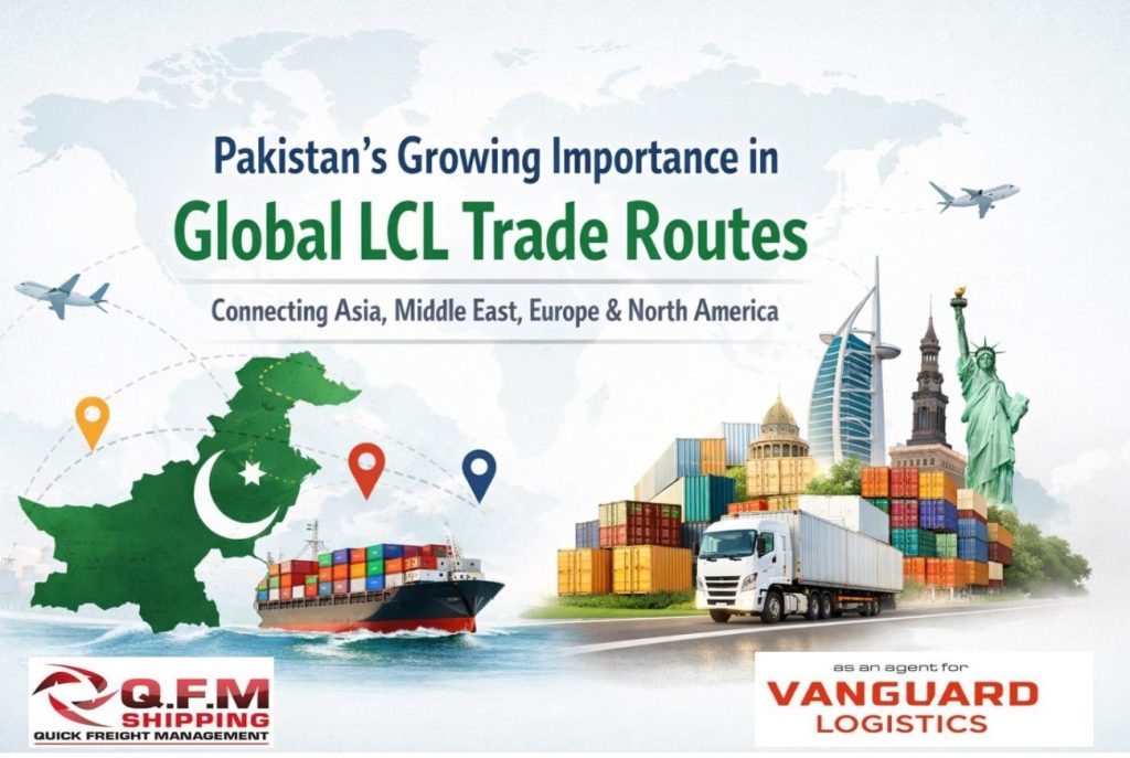 Pakistan LCL trade routes