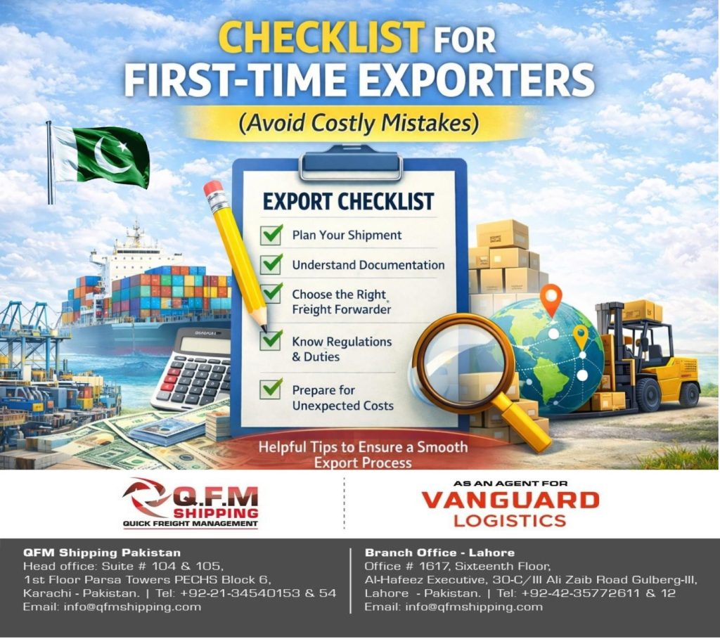Checklist for First-Time Exporters
