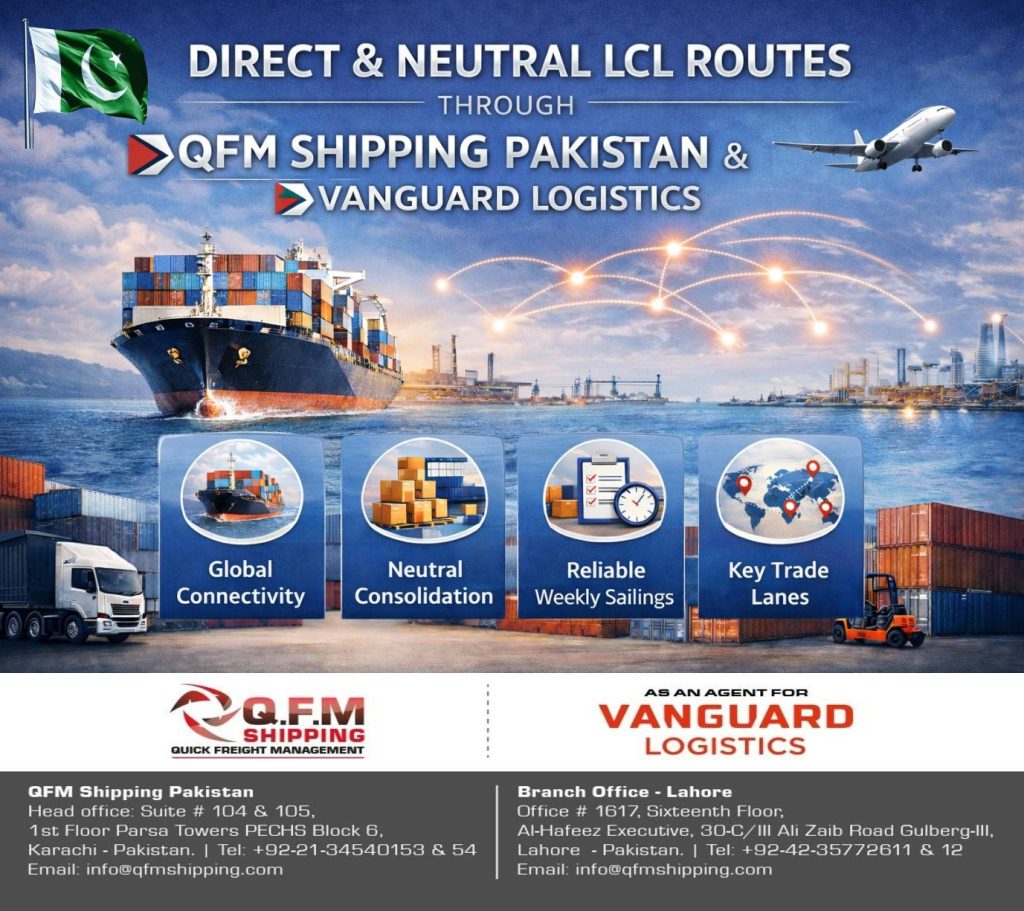 Direct and neutral LCL routes Pakistan