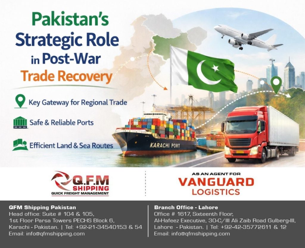 Pakistan trade recovery logistics