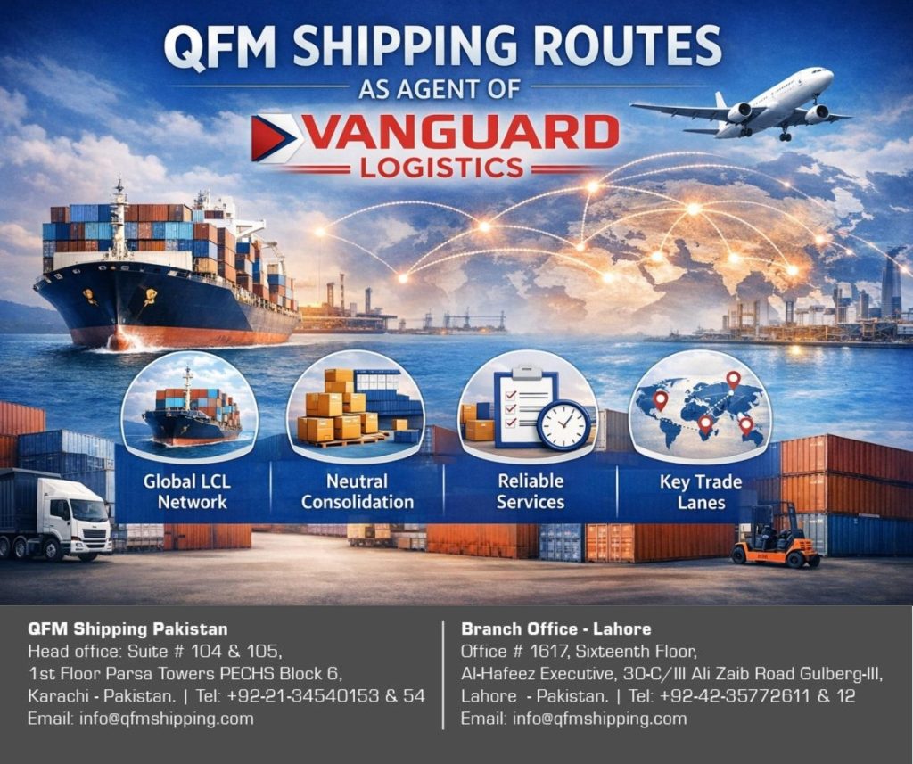 QFM Shipping LCL routes